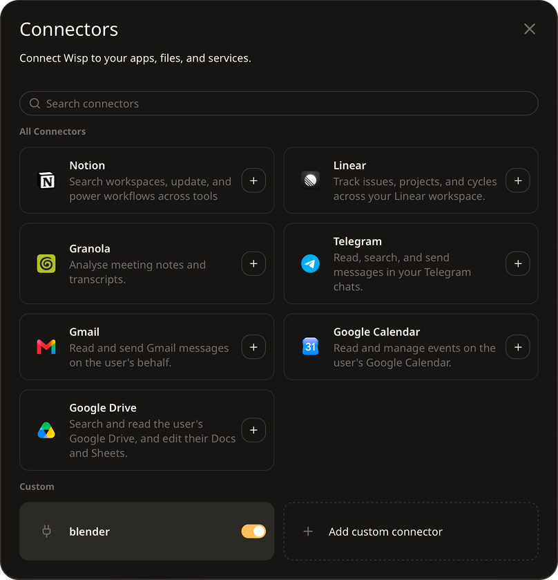 Connectors